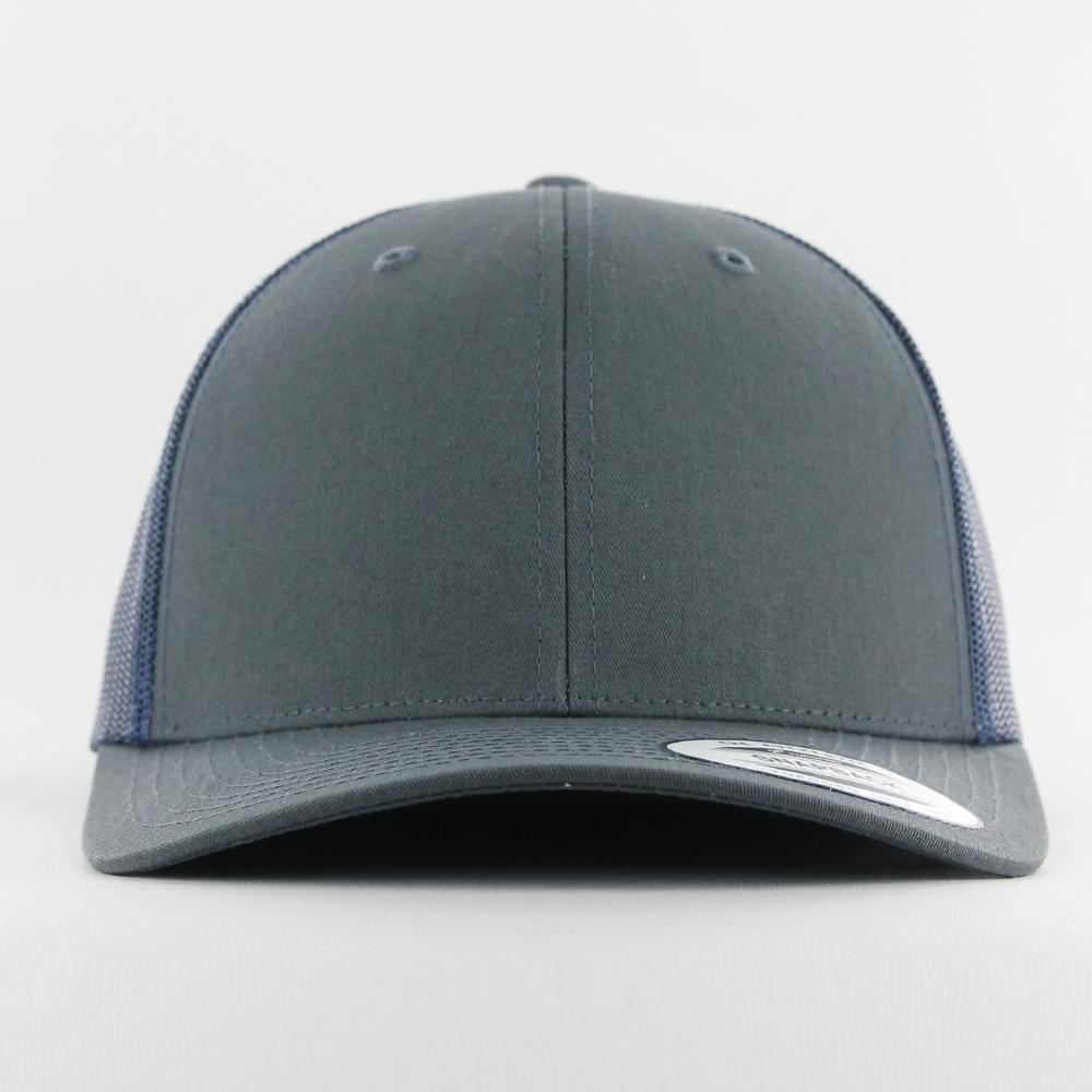 The Classics Yupoong Retro trucker 2-tone cap charcoal/navy - Shop-Tetuan