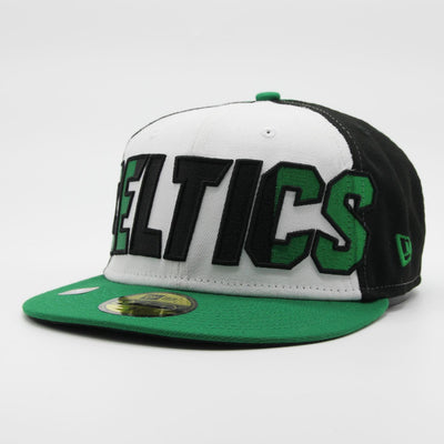 New Era NBA Authentics Back Half Edition 59Fifty B Celtics wht/green/blk - Shop-Tetuan