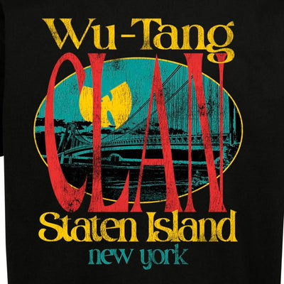 Wu-Wear Wu Tang Staten Island Oversize tee black - Shop-Tetuan