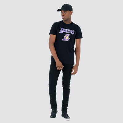 New Era Team Logo tee LA Lakers black - Shop-Tetuan