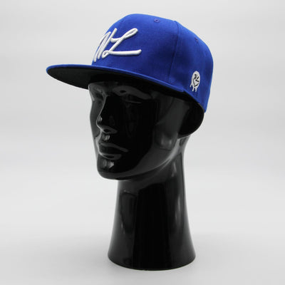 Naughty League Icon Basic Snapback royal/white - Shop-Tetuan