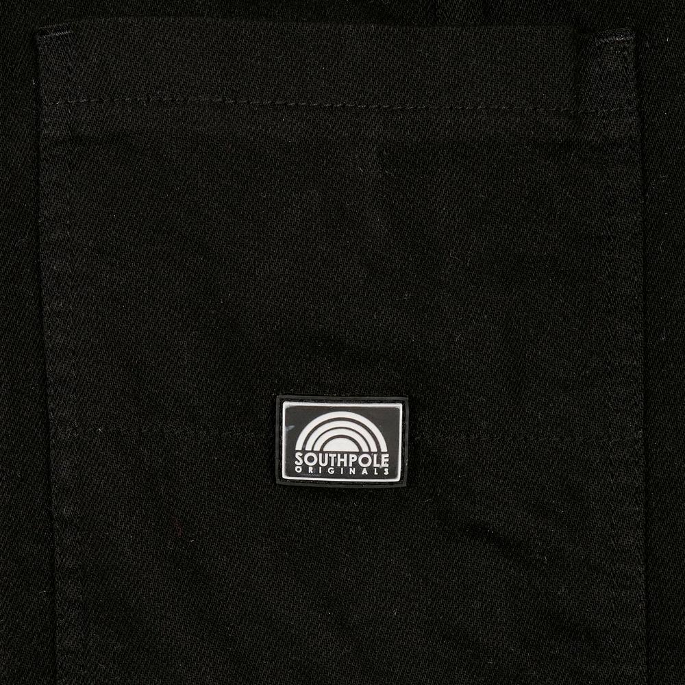 Southpole Oversized Cotton shirt black