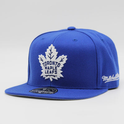 Mitchell & Ness NHL Vintage Fitted T Maple Leafs blue - Shop-Tetuan