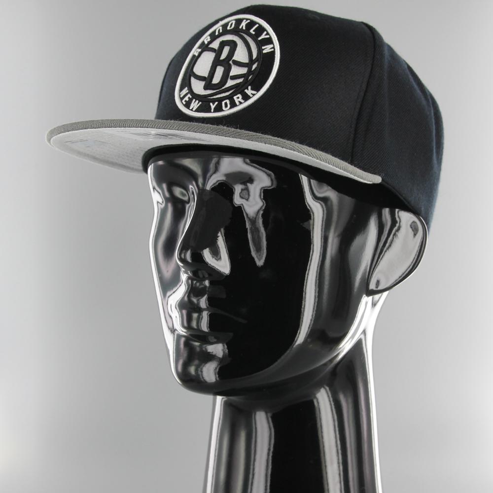 Mitchell & Ness NBA Team 2 Tone 2.0 Snapback B Nets black/grey - Shop-Tetuan