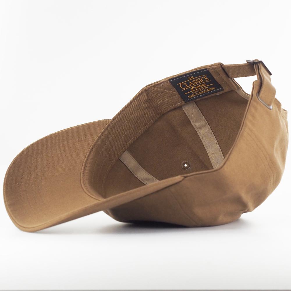 The Classics Yupoong low profile cotton twill cap tan - Shop-Tetuan