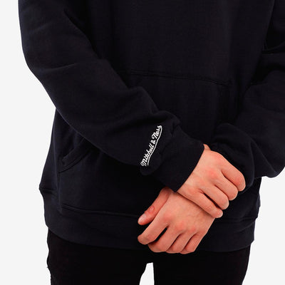 Mitchell & Ness Box Logo hoody black/red