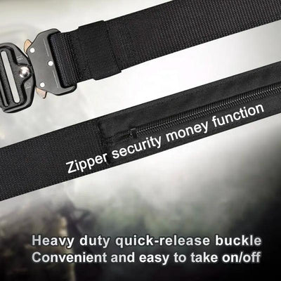 Tactical Quick Release Buckle belt black - Shop-Tetuan