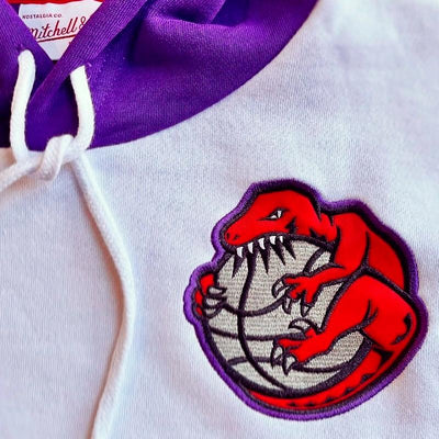 Mitchell & Ness Fusion Fleece 2.0 T Raptors purple/white