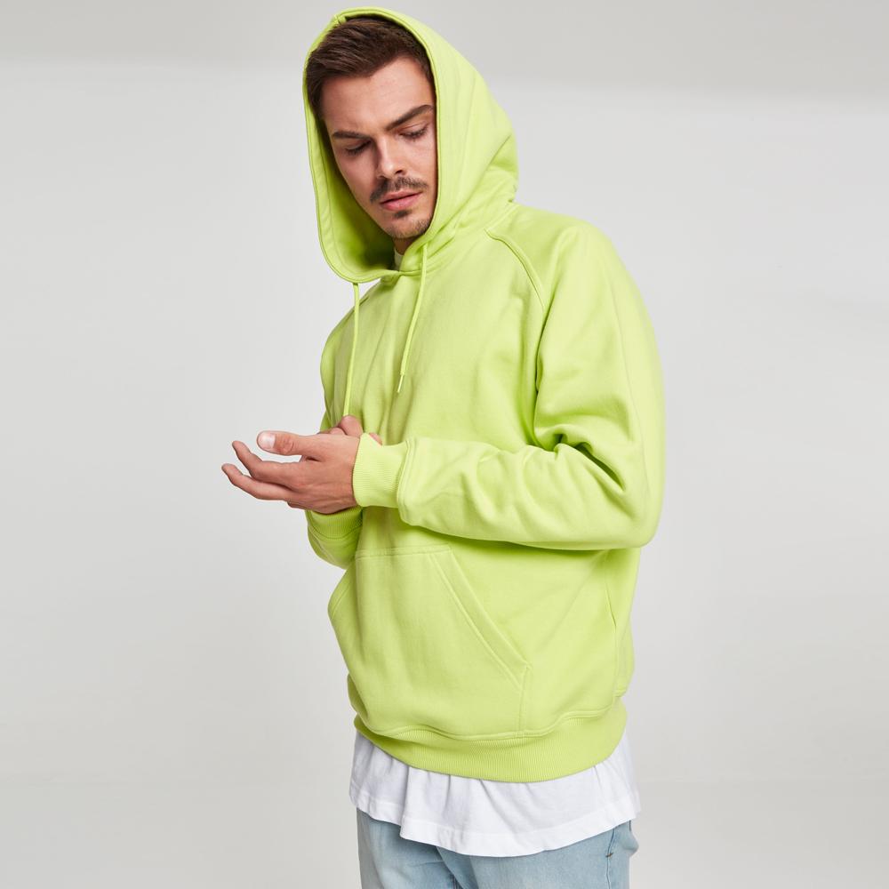 Urban Classics blank hoody frozen yellow - Shop-Tetuan