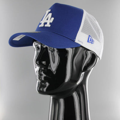 New Era Clean trucker LA Dodgers lry/white