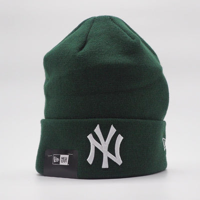 New Era League ESS Cuff beanie NY Yankees dkr/wht