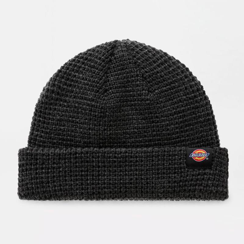 Dickies Woodworth Waffle beanie black - Shop-Tetuan