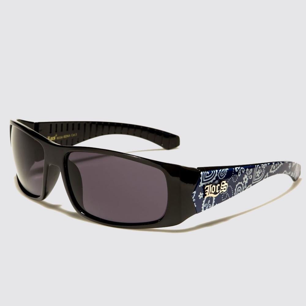 Locs Bandana Oval Sunglasses blk/navy - Shop-Tetuan