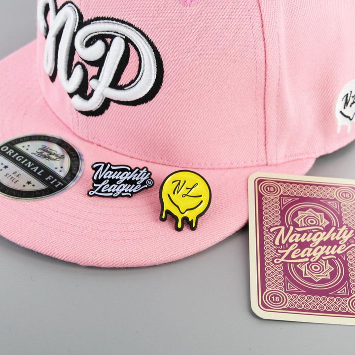 Naughty League New York Notorious Pigs fitted pink - Shop-Tetuan