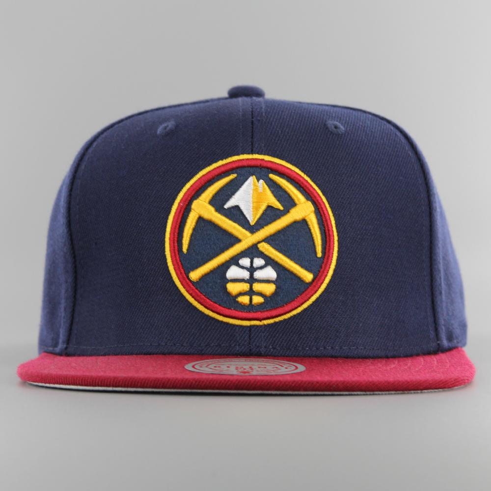 Mitchell & Ness NBA Team 2 Tone 2.0 Snapback D Nuggets navy/red