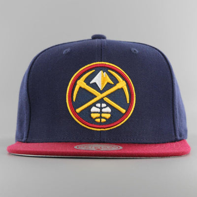 Mitchell & Ness NBA Team 2 Tone 2.0 Snapback D Nuggets navy/red - Shop-Tetuan