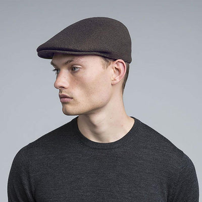 Kangol Seamless Wool 507 hat dark flannel