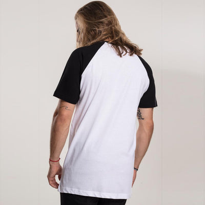 Banksy Panda Raglan Tee wht/blk - Shop-Tetuan