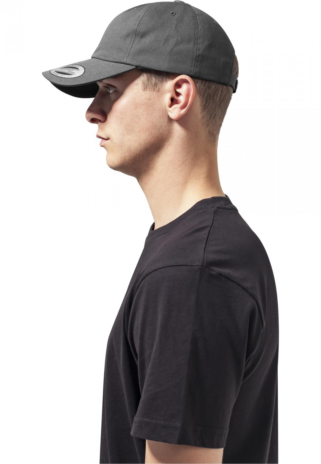 The Classics Yupoong low profile cotton twill cap dark grey - Shop-Tetuan