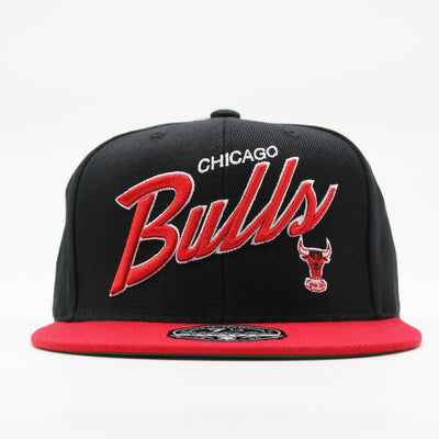 Mitchell & Ness NBA Team Script 2.0 Fitted HWC C Bulls black/red