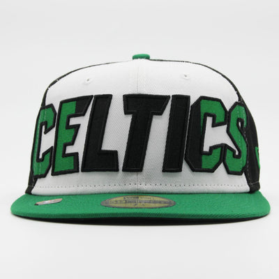 New Era NBA Authentics Back Half Edition 59Fifty B Celtics wht/green/blk - Shop-Tetuan