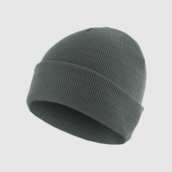 MSTDRS Beanie Basic Flap dk.grey - Shop-Tetuan