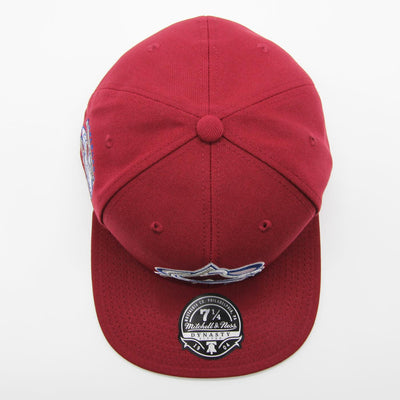 Mitchell & Ness NHL Vintage Fitted C Avalanche maroon - Shop-Tetuan