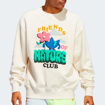 Adidas Friends Of Nature sweatshirt nondye/multco