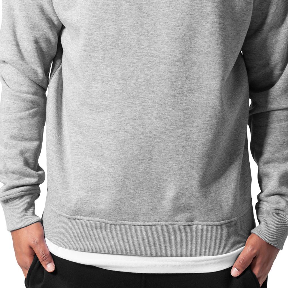 Urban Classics crewneck sweatshirt grey - Shop-Tetuan
