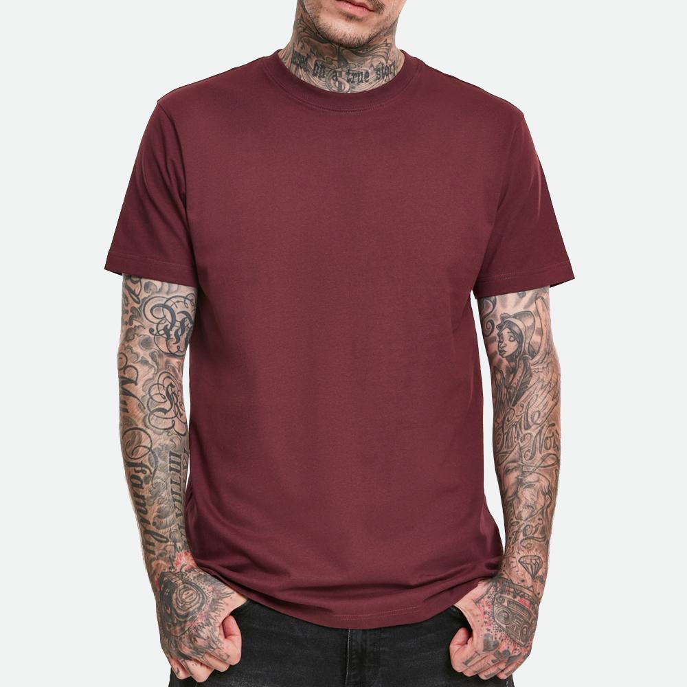 Urban Classics Basic Tee redwine - Shop-Tetuan