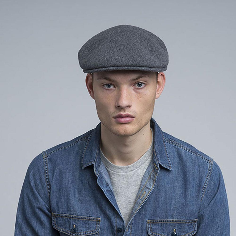 Kangol 504 cap dk flannel - Shop-Tetuan