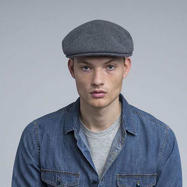 Kangol 504 cap dk flannel - Shop-Tetuan
