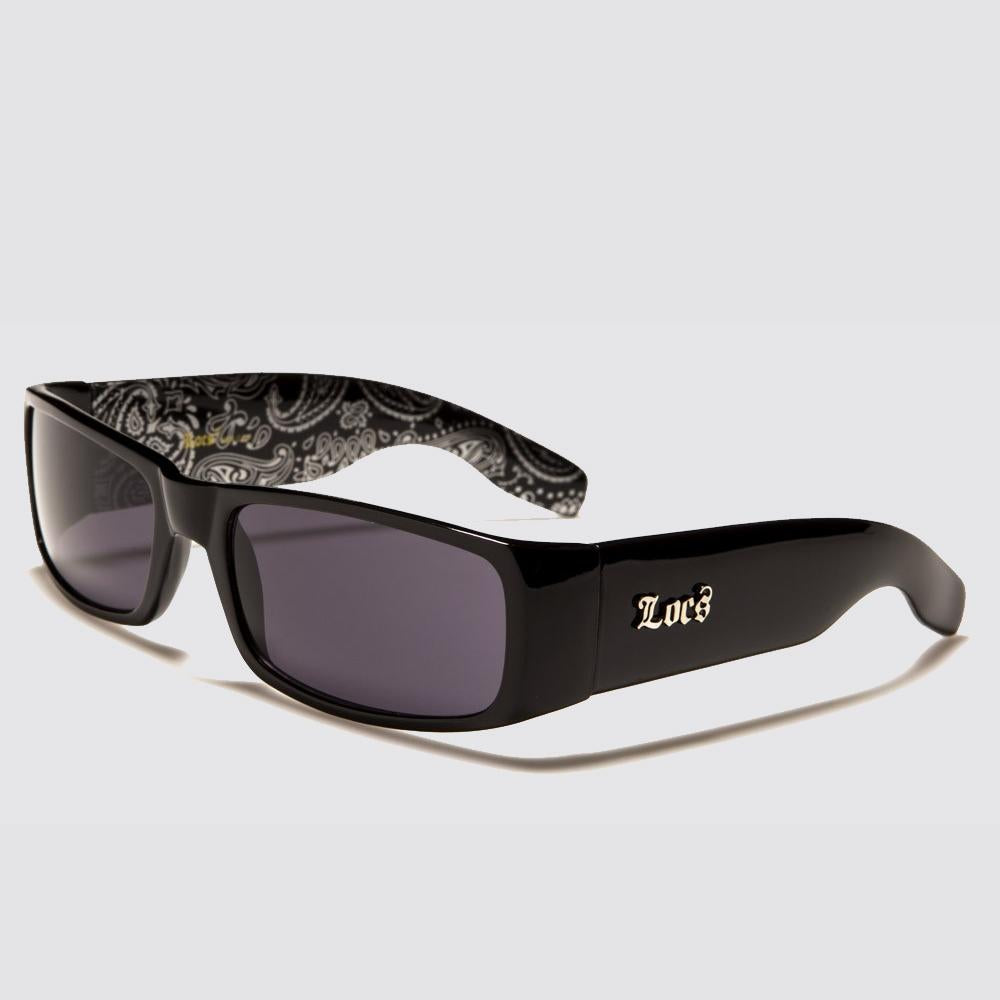 Locs Bandana Print Sunglasses black/black - Shop-Tetuan