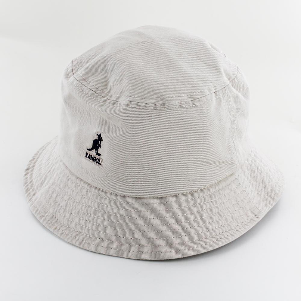 Kangol Washed Bucket khaki - Shop-Tetuan