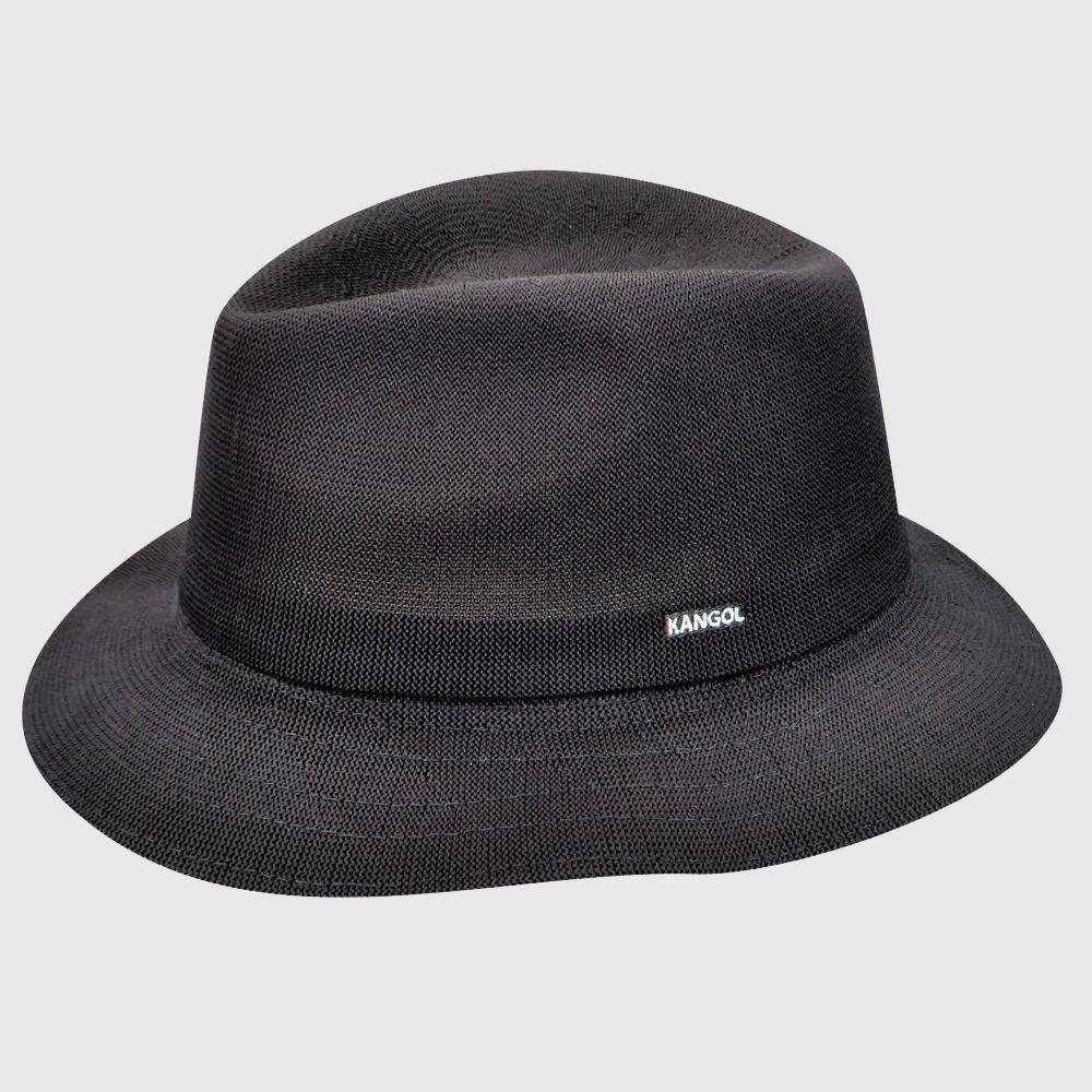 Kangol Baron trilby hat black - Shop-Tetuan