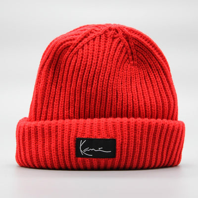Karl Kani Signature fisherman beanie red
