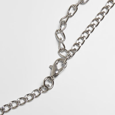 Urban Classics Diamond Cross Necklace silver - Shop-Tetuan