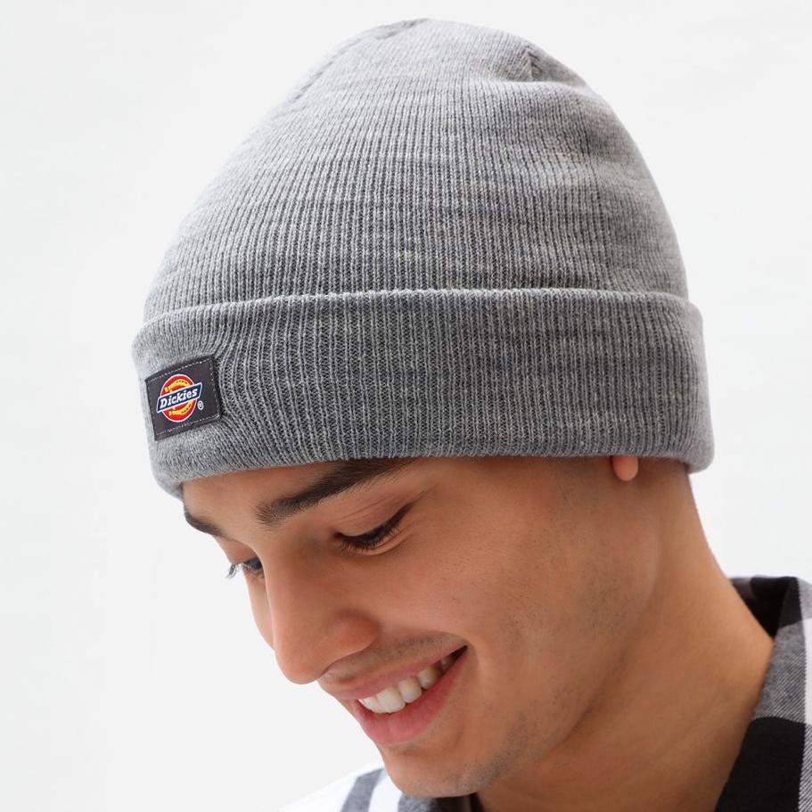 Dickies Gibsland beanie grey melange - Shop-Tetuan