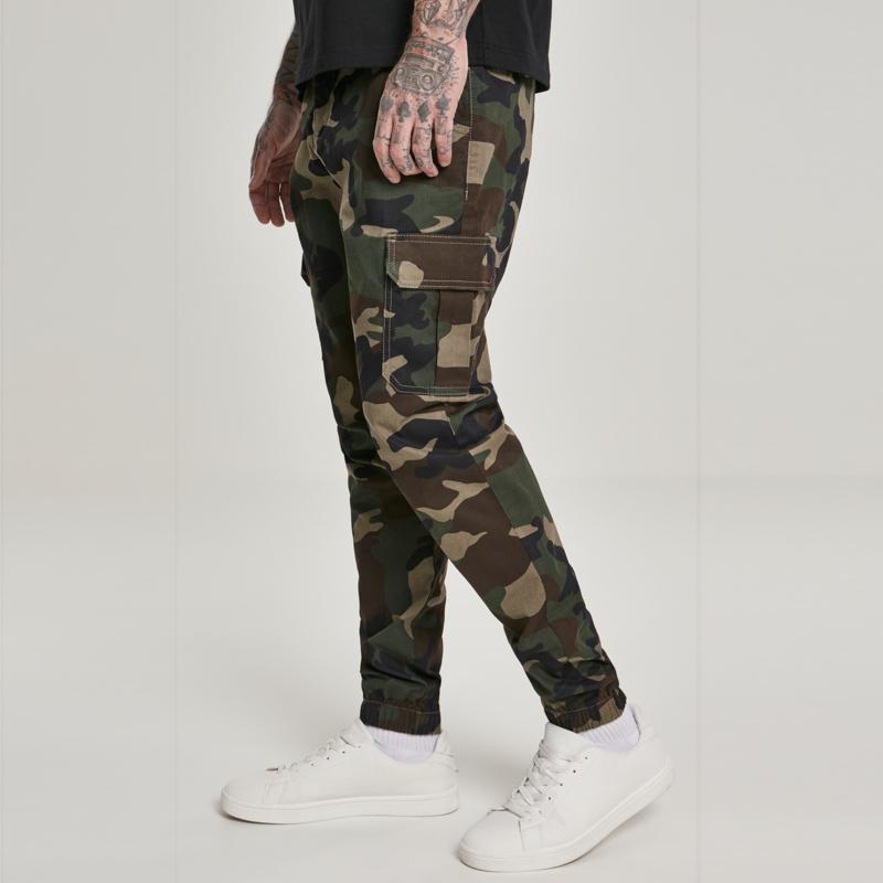 Urban Classics Camo Cargo Jogging pants 2.0 wood camo - Shop-Tetuan