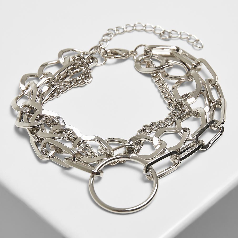 Urban Classics Ring Layering Bracelet silver - Shop-Tetuan