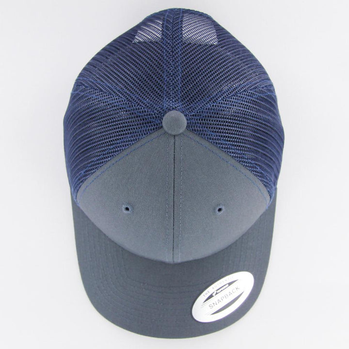 The Classics Yupoong Retro trucker 2-tone cap charcoal/navy - Shop-Tetuan