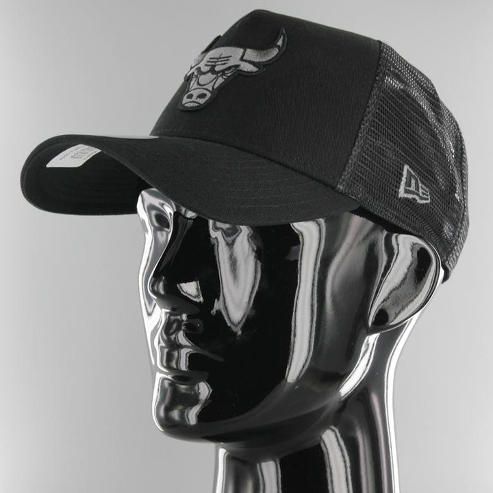 New Era BOB Team Logo 940 AF trucker C Bulls black - Shop-Tetuan