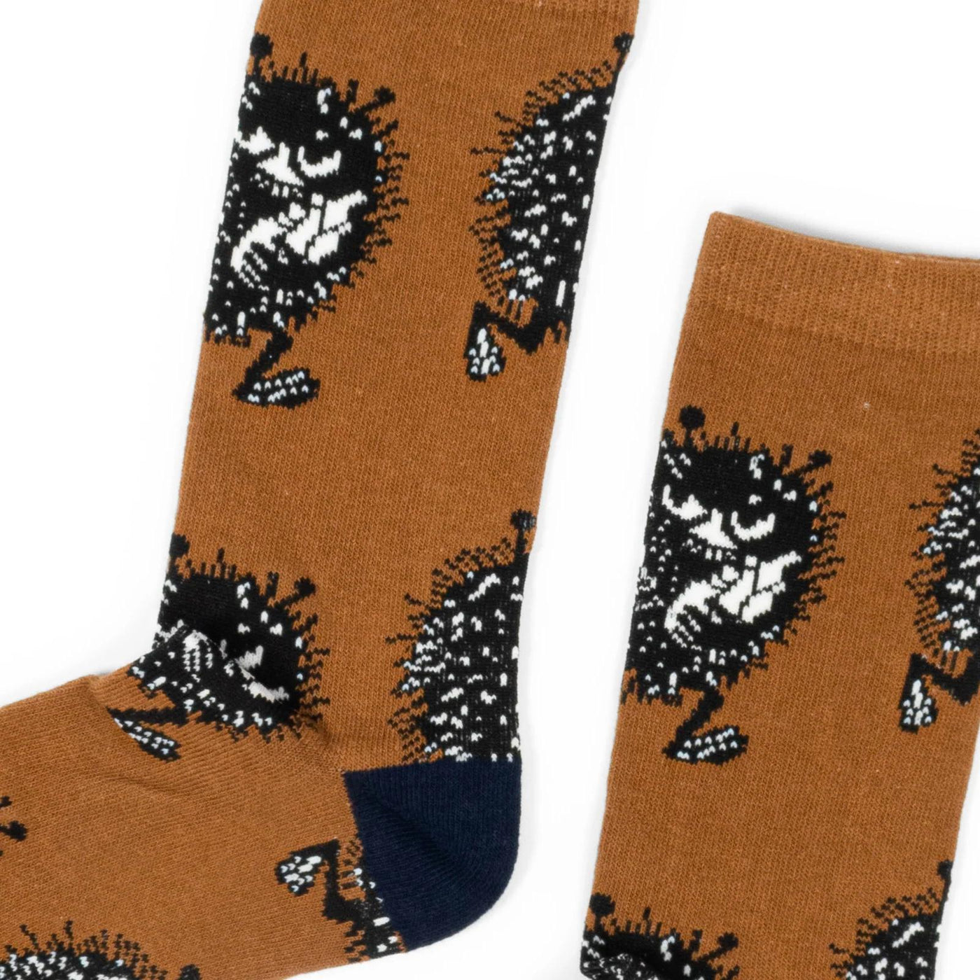 Moomin Haisuli Karkumatkalla socks brown - Shop-Tetuan