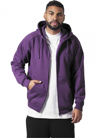 Urban Classics zip hoody plum - Shop-Tetuan