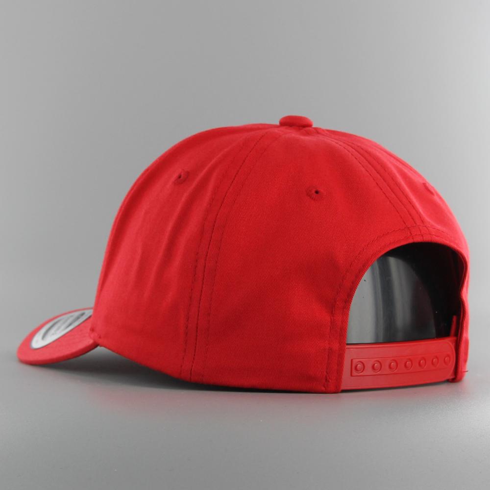 The Classics Yupoong Curved Classic snapback red - Shop-Tetuan