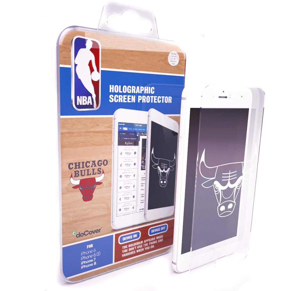 DoCover Holocraphic panssarilasi C Bulls iPhone 6/6S/7/8 - Shop-Tetuan