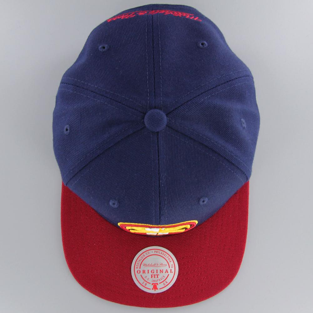 Mitchell & Ness NBA Team 2 Tone 2.0 Snapback D Nuggets navy/red