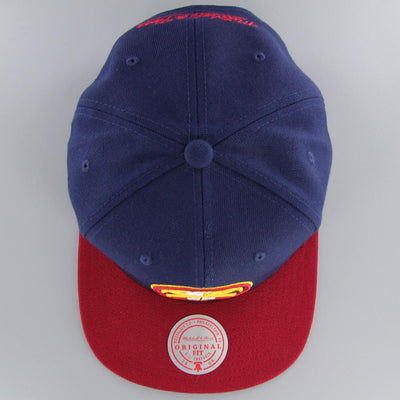 Mitchell & Ness NBA Team 2 Tone 2.0 Snapback D Nuggets navy/red