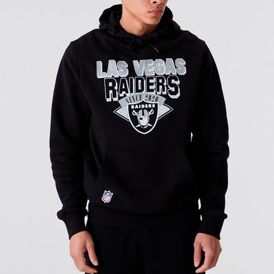 New Era NFL Team Logo hoody LV Raiders black - Shop-Tetuan