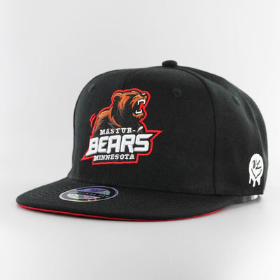 Naughty League Minnesota Masturbears fitted black - Shop-Tetuan